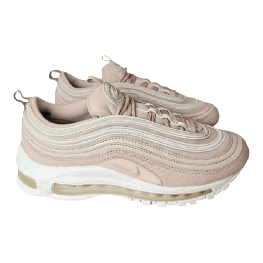 NIKE Air Max 97 Premium 'Pink Snakeskin' Running Shoes Size 6.5